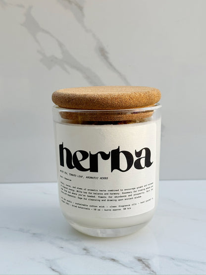 Herba (Mood Boosting Botanical Candle)